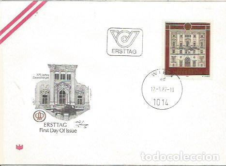 Sellos: FDC AUSTRIA ERSTTAG 275 JHARE DOROTHEUM WIEN 1982