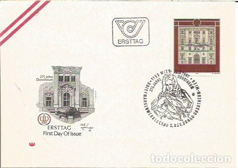 Sellos: FDC AUSTRIA ERSTTAG 275 JHARE DOROTHEUM WIEN 1982