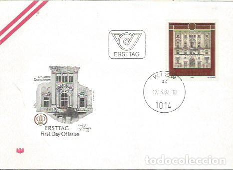 Sellos: FDC AUSTRIA ERSTTAG 275 JHARE DOROTHEUM WIEN 1982