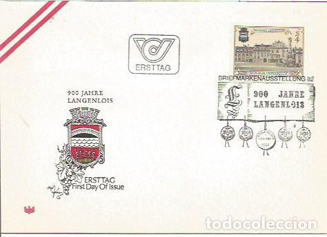 Sellos: FDC AUSTRIA ERSTTAG 900 JAHRE LANGENLOIS 1982