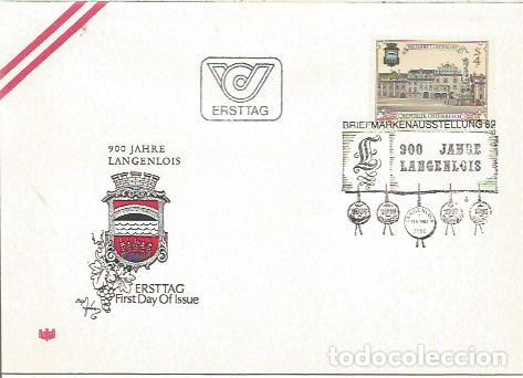 Sellos: FDC AUSTRIA ERSTTAG 900 JAHRE LANGENLOIS 1982