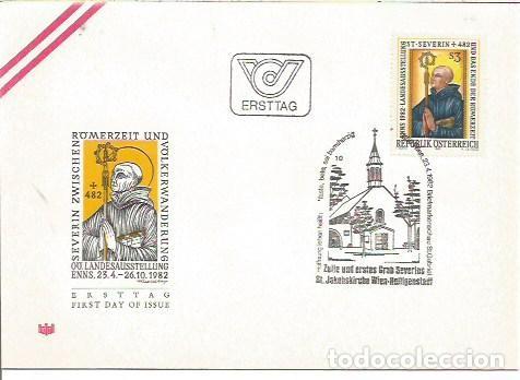 Sellos: FDC AUSTRIA ERSTTAG 1500 JHARE SEVERIN ZWISCHEN REMERZEIT UND VOLKERWANDERUNG 1982