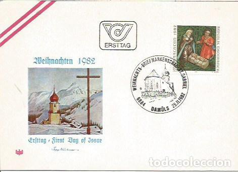 Sellos: FDC AUSTRIA ERSTTAG WEIHNACHTEN 1982