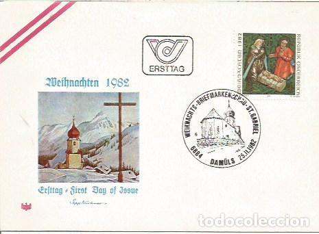 Sellos: FDC AUSTRIA ERSTTAG WEIHNACHTEN 1982