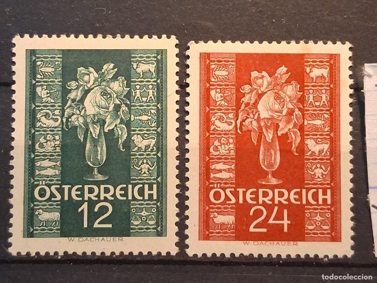 Sellos: AUSTRIA, 1937, CAT.YT. 515/516.