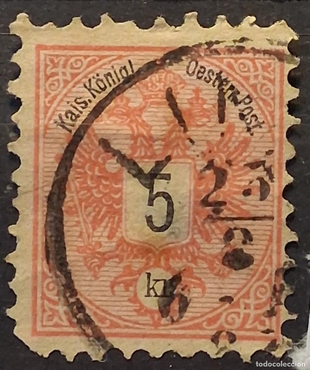Sellos: AUSTRIA, 1883, CAT.YT. 42. - Foto 1