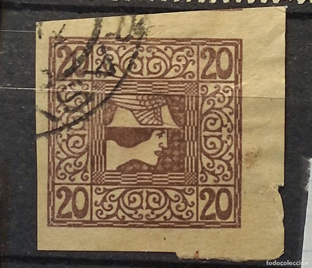 Sellos: AUSTRIA, 1908, CAT.YT.J19B.