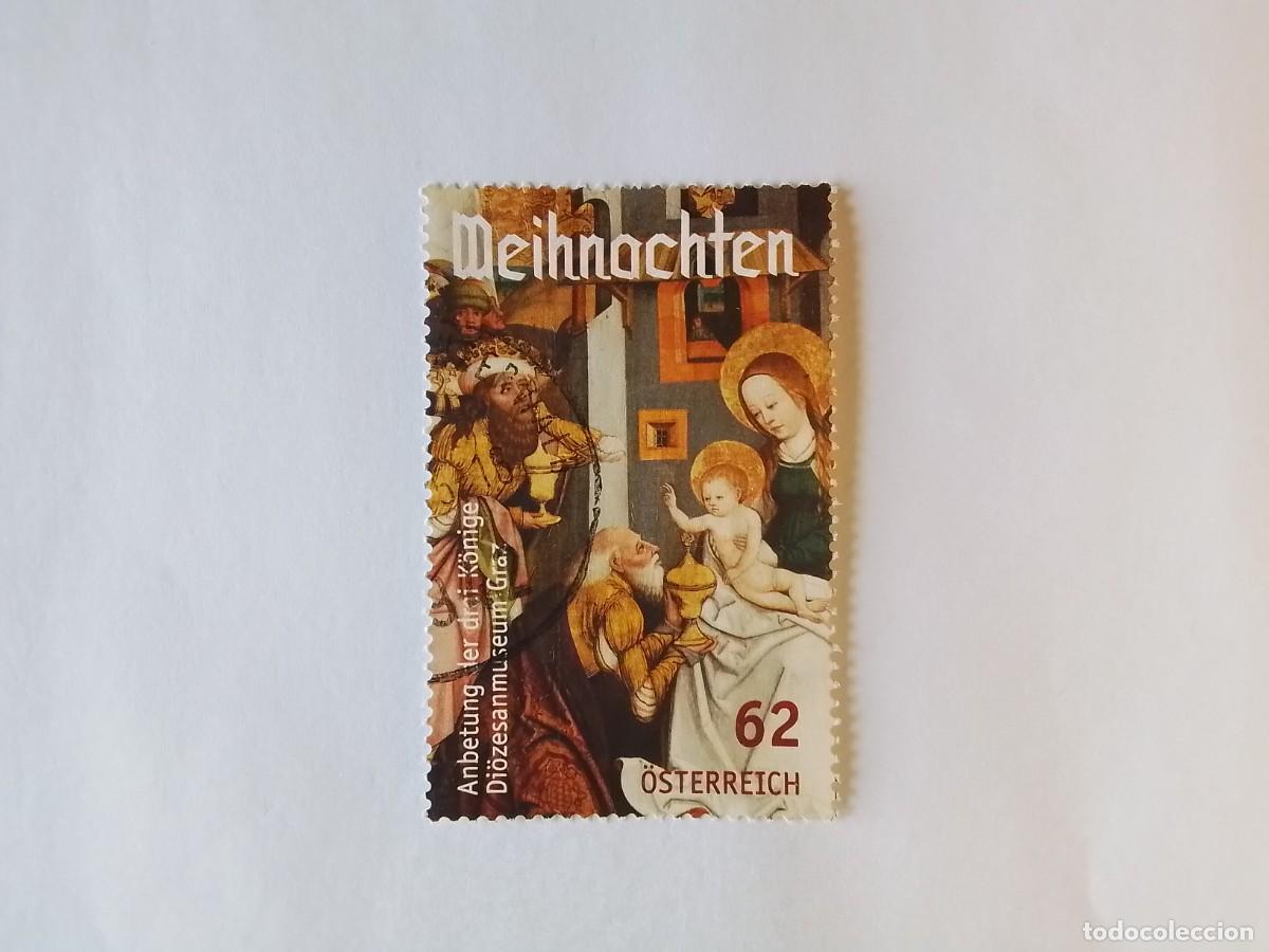 Sellos: A&Ntilde;O 2014 AUSTRIA SELLO USADO - Foto 1