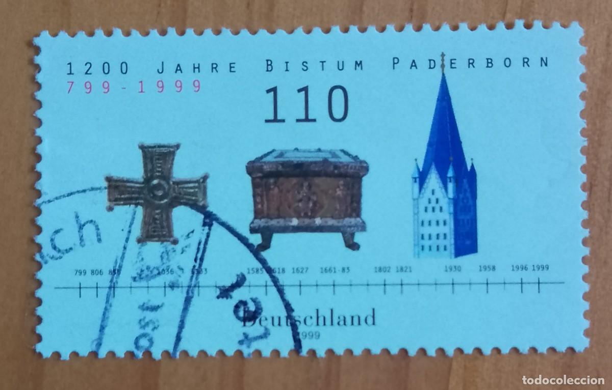 Sellos: ALEMANIA - V/F S 100 - 1200 A&Ntilde;OS DE LA DIOCESIS DE PADERBORN, A&Ntilde;O 1999 - VER DESCRIPCI&Oacute;N