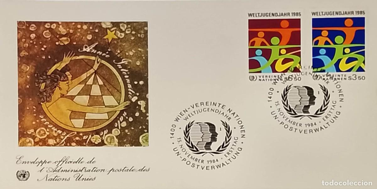 Sellos: TS) 1993, AUSTRIA, FIRST DAY COVER FROM THE UNITED NATIONS POSTAL ADMINISTRATION IN VIENNA, COMMEMO