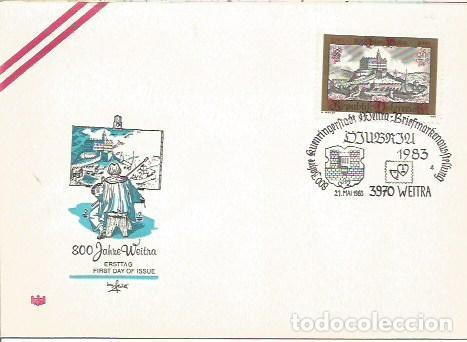 Sellos: FDC AUSTRIA ERSTTAG 800 JHARE WEITRA 1983