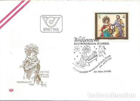 Sellos: FDC AUSTRIA WEIHNACHT THAUR 1983