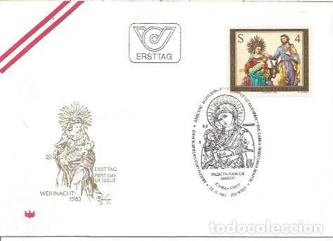 Sellos: FDC AUSTRIA WEIHNACHT THAUR 1983 - Foto 1