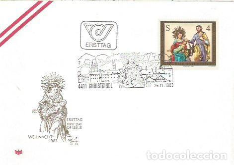 Sellos: FDC AUSTRIA WEIHNACHT THAUR 1983
