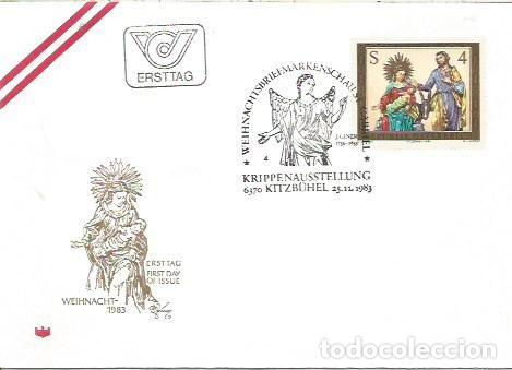 Sellos: FDC AUSTRIA WEIHNACHT THAUR 1983 - Foto 1
