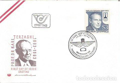Sellos: FDC AUSTRIA ERSTTAG PROF VIKTOR HESS EUROPA CEPT 1983
