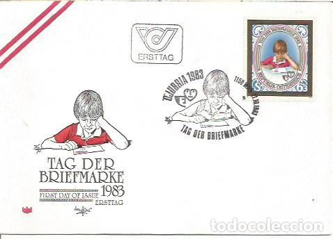 Sellos: FDC AUSTRIA TAG DER BRIEFMARKE WIEN 1983
