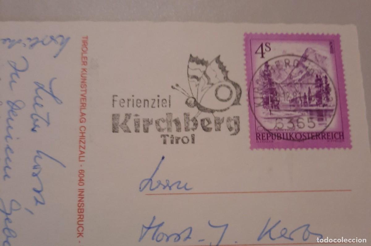 Sellos: Austria 1981 Kirchberg-Tirol postal con matasello especial