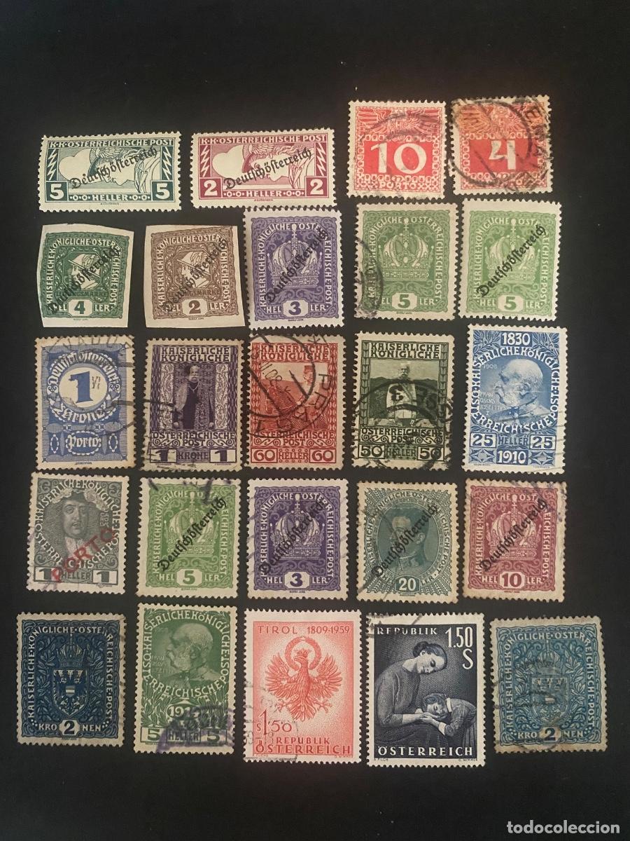 Sellos: Austria lote de sellos antiguos - Foto 1