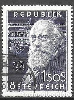 Sellos: SELLO USADO DE AUSTRIA 1951, YT 808