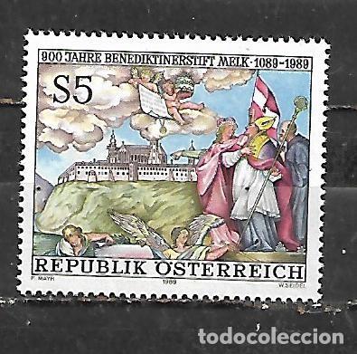 Sellos: 1989: IX Centenario de la abad&iacute;a de Melk (MNH**)