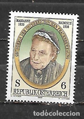 Sellos: 1989: 150 Aniversario del nacimiento de Marianne Hainisch, 1839 - 1936 (MNH**)