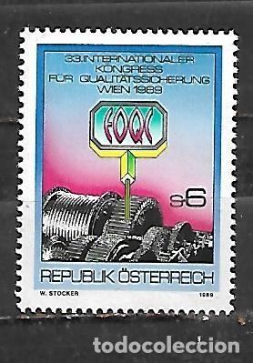 Sellos: 1989: XXXIII Conferencia europea sobre calidad de control (MNH**)