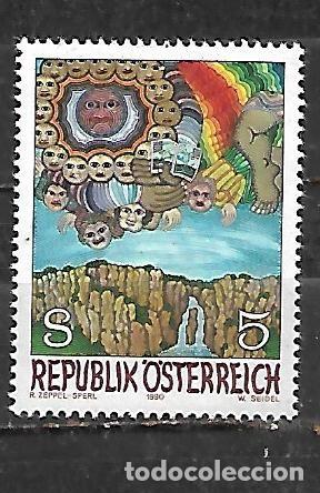 Sellos: 1990: Arte contempor&aacute;neo - &rdquo;El Se&ntilde;or del arcoiris&rdquo;. Robert Zeppel-Sperl (MNH**)