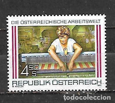 Sellos: 1991: Mundo laboral - Operaria textil (MNH**)