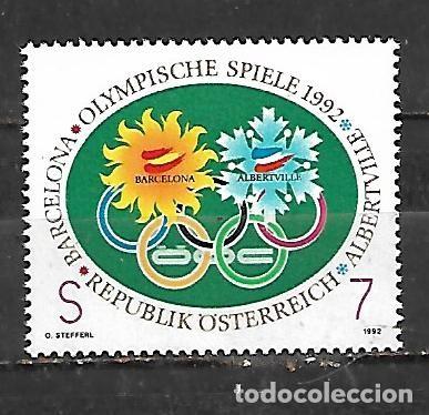 Sellos: 1992: Juegos Ol&iacute;mpicos de Invierno, Albertville&acute;92 y de verano en Barcelona&acute;92 (MNH**)