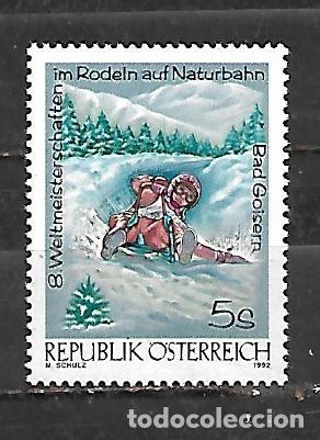 Sellos: 1992: VIII Campeonato mundial de trineo. bad Goisern (MNH**)