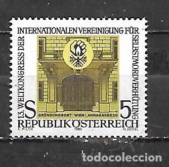 Sellos: 1985: XIII Congreso de la Asociaci&oacute;n Internacional para la Prevenci&oacute;n del Suicidio (MNH**)
