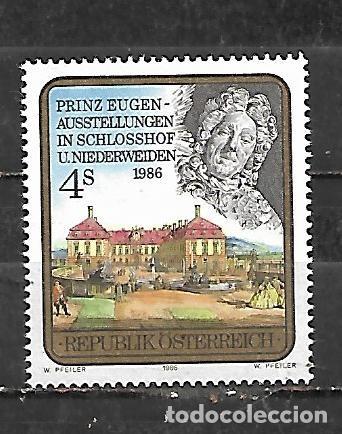 Sellos: 1986: Exposici&oacute;n &rdquo;El pr&iacute;ncipe Eugenio de Savoya, mecenas del arte barroco&rdquo; (MNH**)