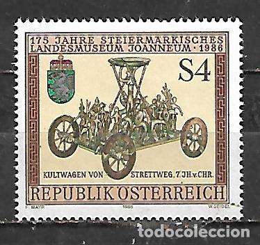 Sellos: 1986: 175 Aniversario del Museo Provincial de Stiria &rdquo;Joanneum&rdquo; (MNH**)