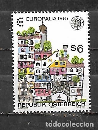 Sellos: 1987: Emisi&oacute;n &rdquo;Europa&rdquo;. Arquitectura contempor&aacute;nea - &rdquo;EUROPALIA 1987&rdquo; (MNH**)