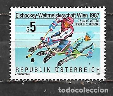 Sellos: 1987: Campeonato mundial de hockey hielo. Viena (MNH**)