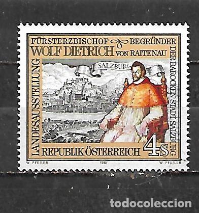 Sellos: 1987: Exposici&oacute;n &rdquo;Pr&iacute;ncipe Arzobispo Wolf - Dietrich von Raitenau&rdquo; (MNH**)