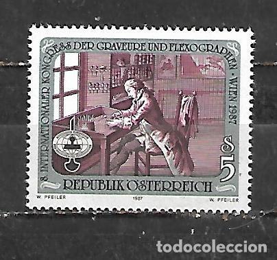Sellos: 1987: VIII Convenci&oacute;n internacional de grabadores y flex&oacute;grafos. Viena (MNH**)