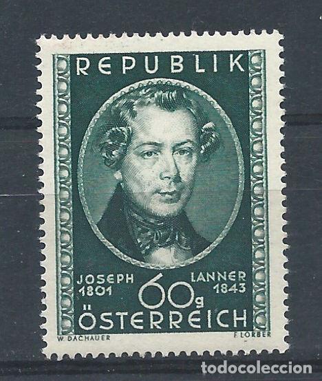 Sellos: Autriche N&deg;798** (MNH) 1951 - Compositeur &rdquo;Joseph Lanner&rdquo;