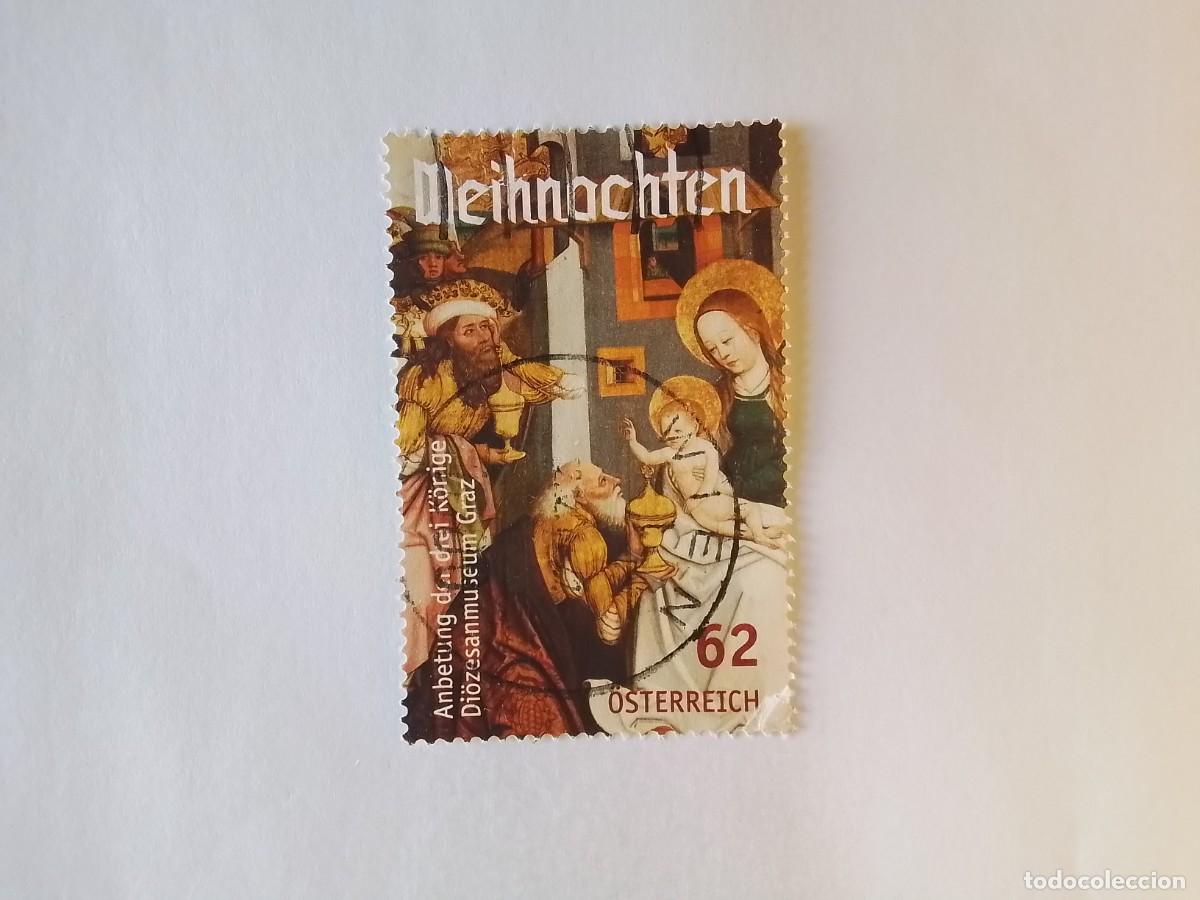 Sellos: A&Ntilde;O 2014 AUSTRIA SELLO USADO - Foto 1