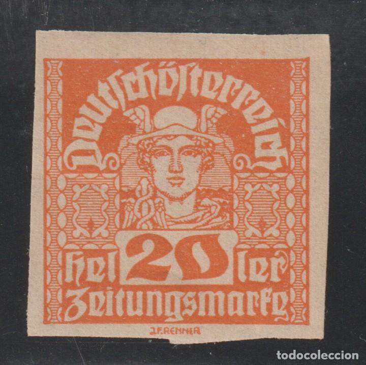 Sellos: AUSTRIA - PERIODICOS // YVERT 46 // 1920-21 ... NUEVO SIN FIJASELLOS