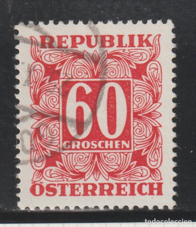 Sellos: AUSTRIA - TASA // YVERT 238 // 1950-57 .... USADO
