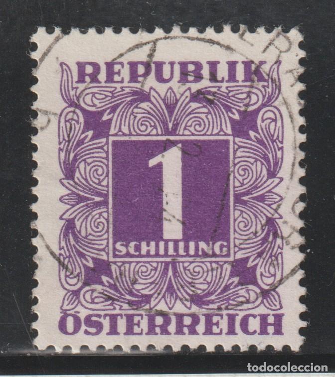 Sellos: AUSTRIA - TASA // YVERT 242 // 1950-57 .... USADO