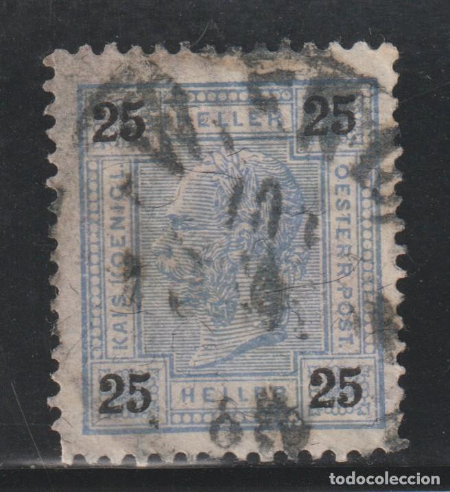 Sellos: AUSTRIA // YVERT 72 A // 1899-02 .... USADO