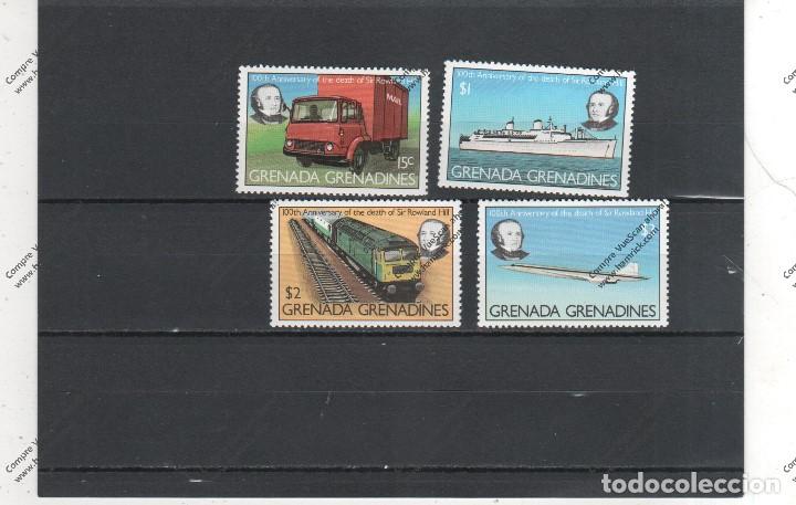 Sellos: Granade Grenedine n&ordm; 293 al 296 (**) - Foto 1
