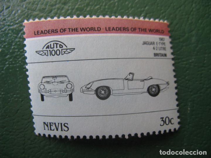 Sellos: *nevis, jaguar e-type 1967 - Foto 1