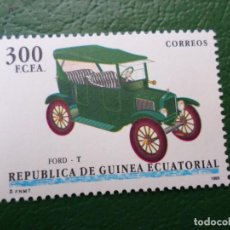 Sellos: :GUINEA ECUATORIAL, 1993, HOMENAJE A HENRY FORD, MODELO T, EDIFIL 172. Lote 363484085
