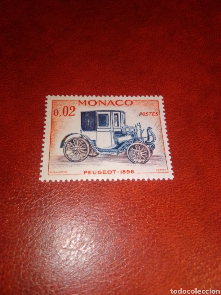 Sellos: M&oacute;naco coches - Foto 1