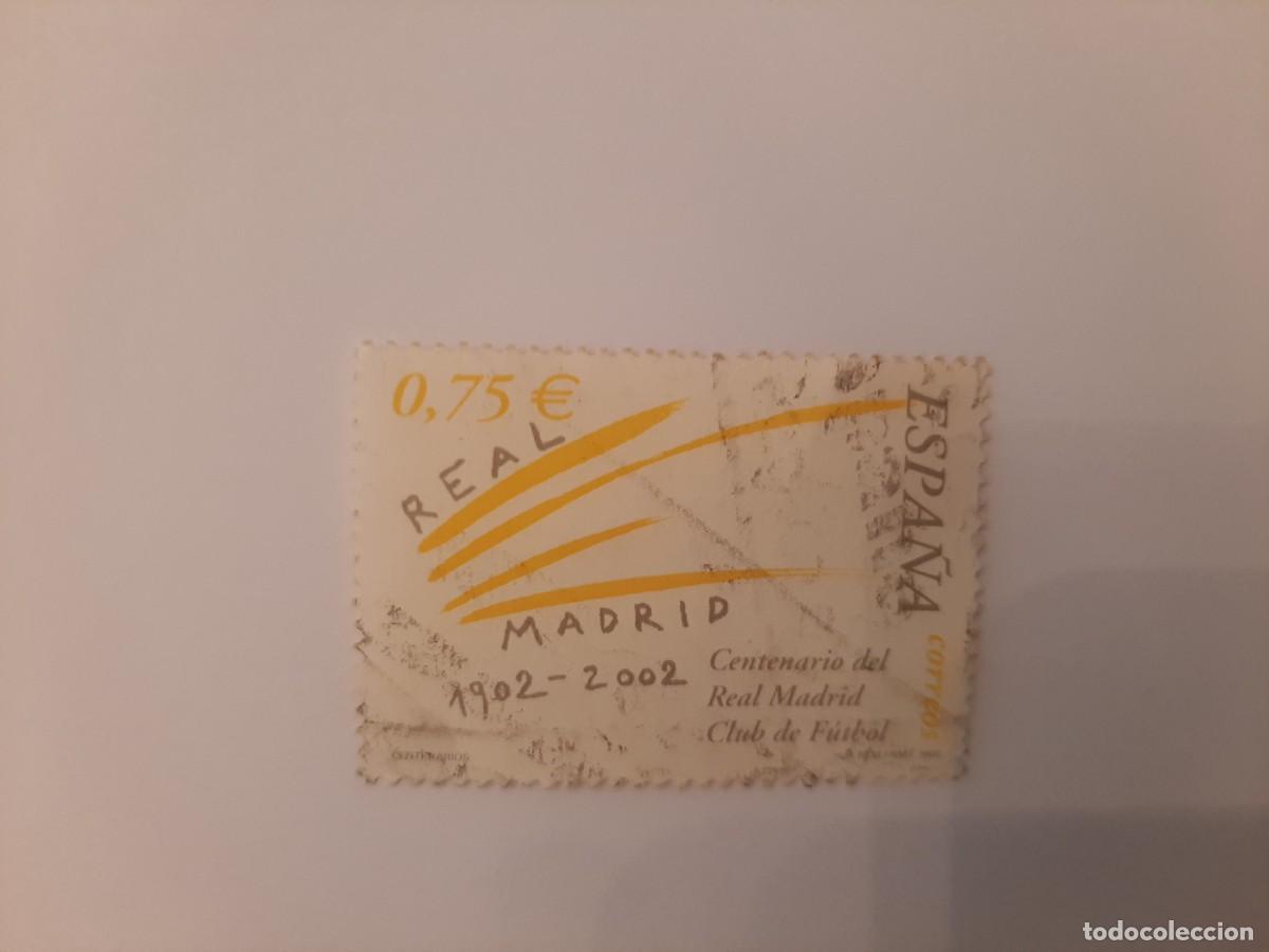 Sellos: SELLO ESPA&Ntilde;A REAL MADRID CENTENARIO - Foto 1