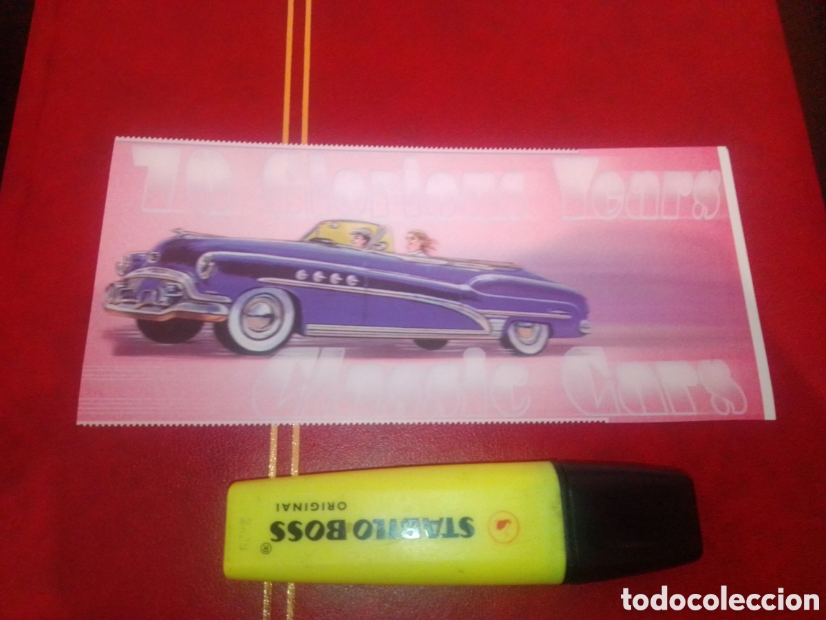 Sellos: Vi&ntilde;eta coches .......... - Foto 1
